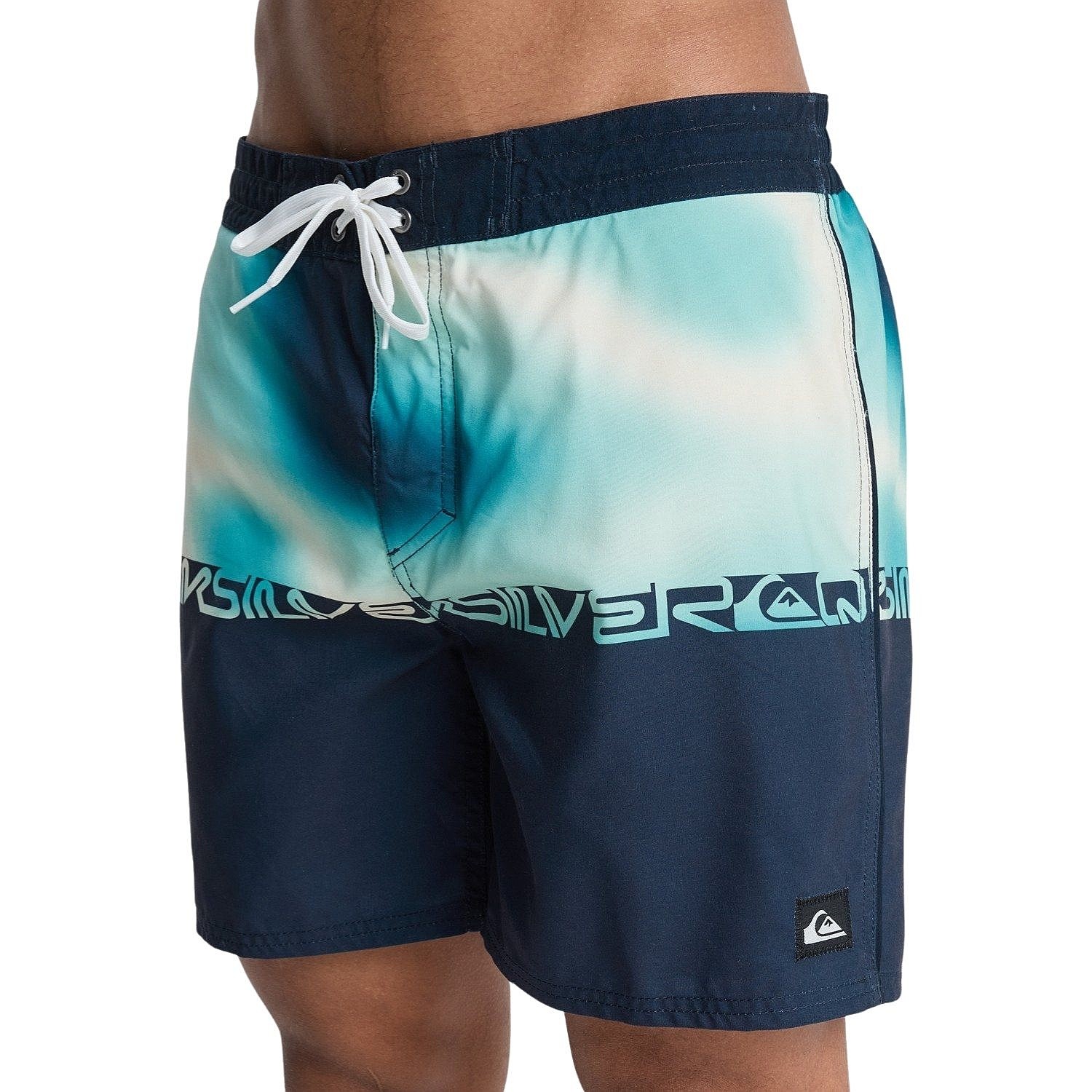 swimming shorts Quiksilver Everyday Half Jam 16 - KTP7/Dark Navy Wordblock - men´s