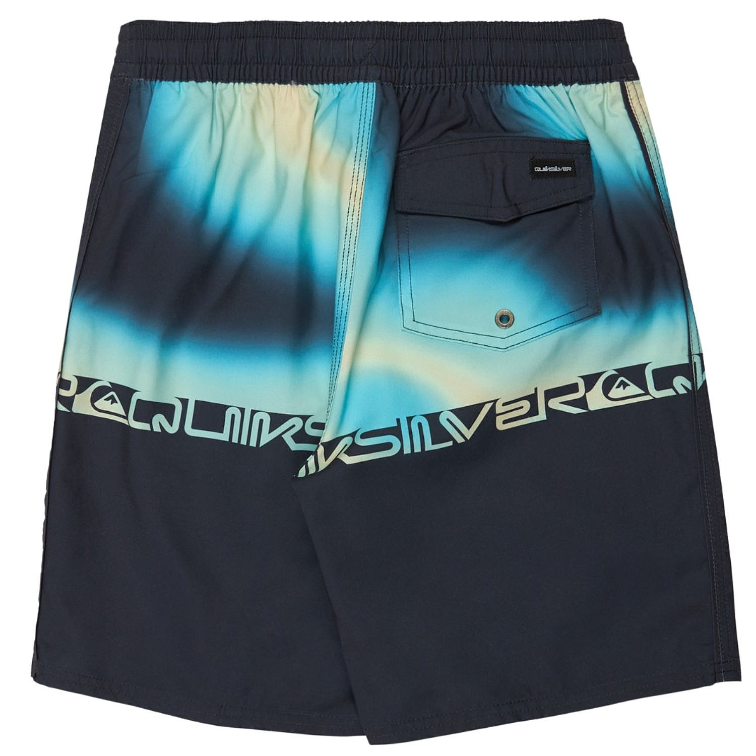 koupací šortky Quiksilver Everyday Half Jam 17 - KTP7/Dark Navy Wordblock
