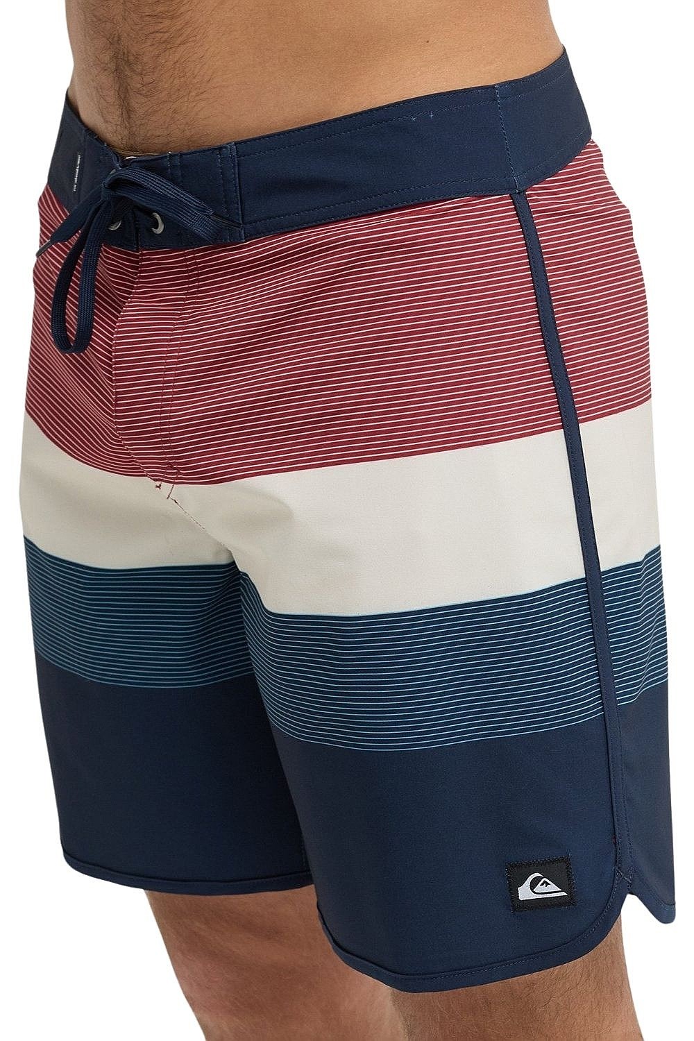 Short de bain Quiksilver Surfsilk Scallop 18 - KTP7/Dark Navy Tijuana - men´s