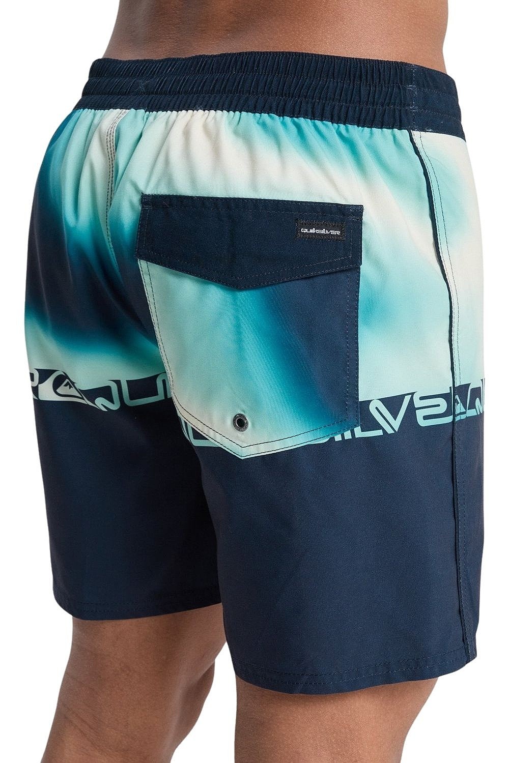 swimming shorts Quiksilver Everyday Half Jam 16 - KTP7/Dark Navy Wordblock - men´s