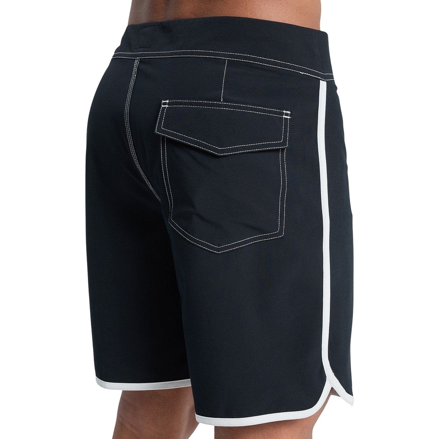 swimming shorts Quiksilver Original Scallop 18 - KVJ0/Black - men´s