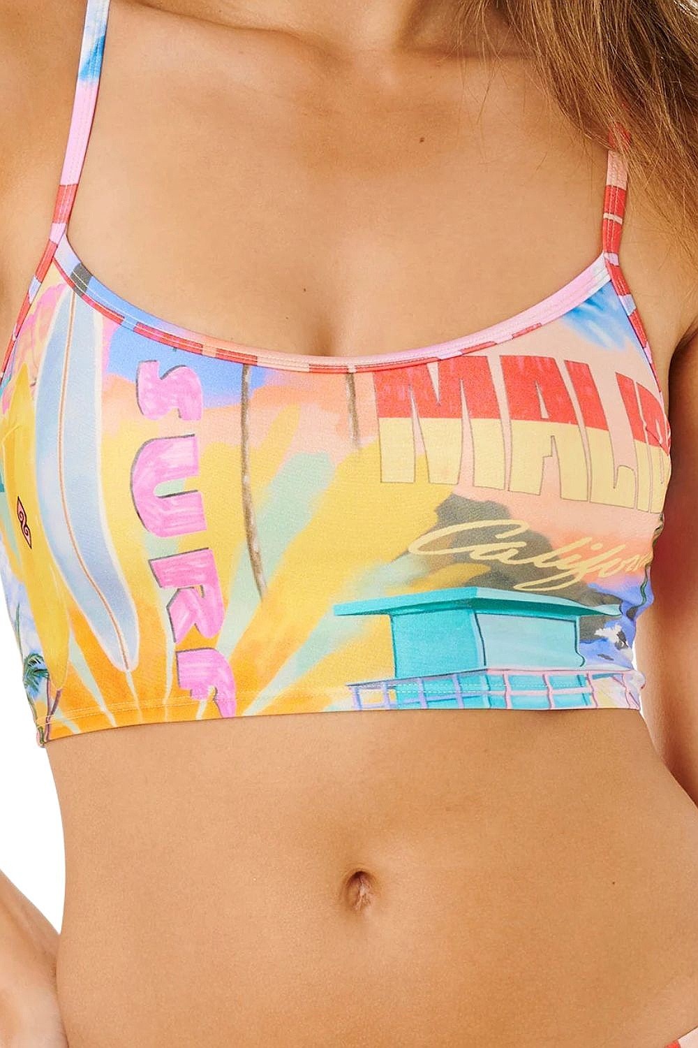swimsuit Rip Curl Hotel Malibu Multi Fit Tank - Multico - women´s