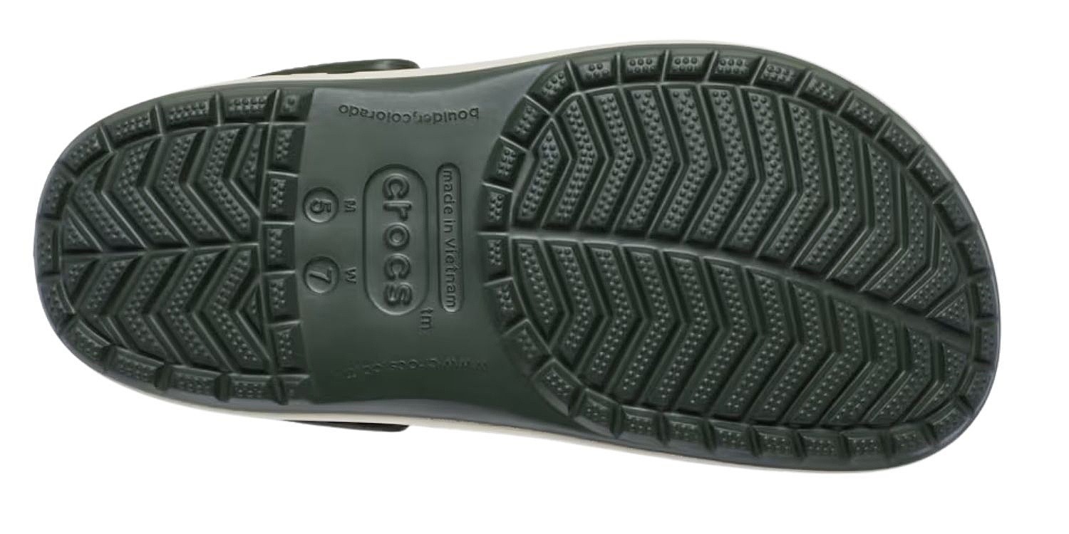 Schuhe Crocs Crocband Heritage Clog - Field Green