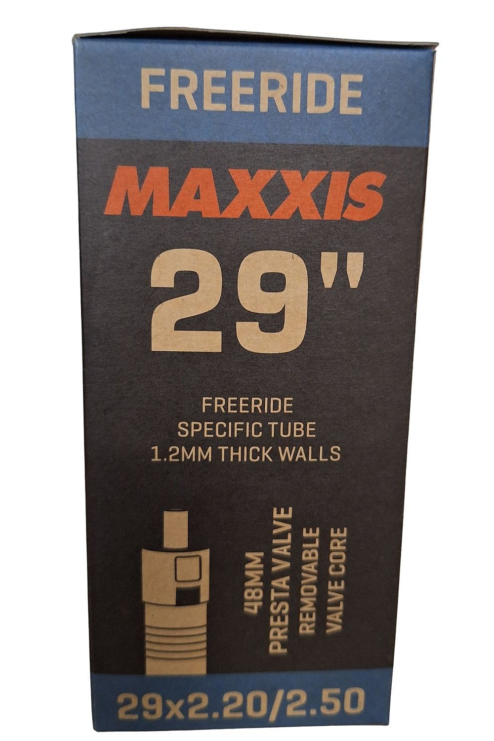 Inner tube Maxxis Freeride Gal-FV 29"x2.20"-2.50" - Black