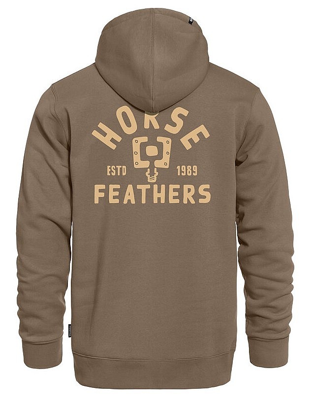 tréningfelső Horsefeathers Pedal - Fossil - men´s
