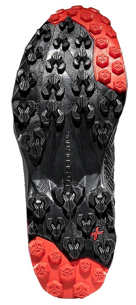 zapatos La Sportiva Akyra II - Carbon/Cherry Tomato - women´s