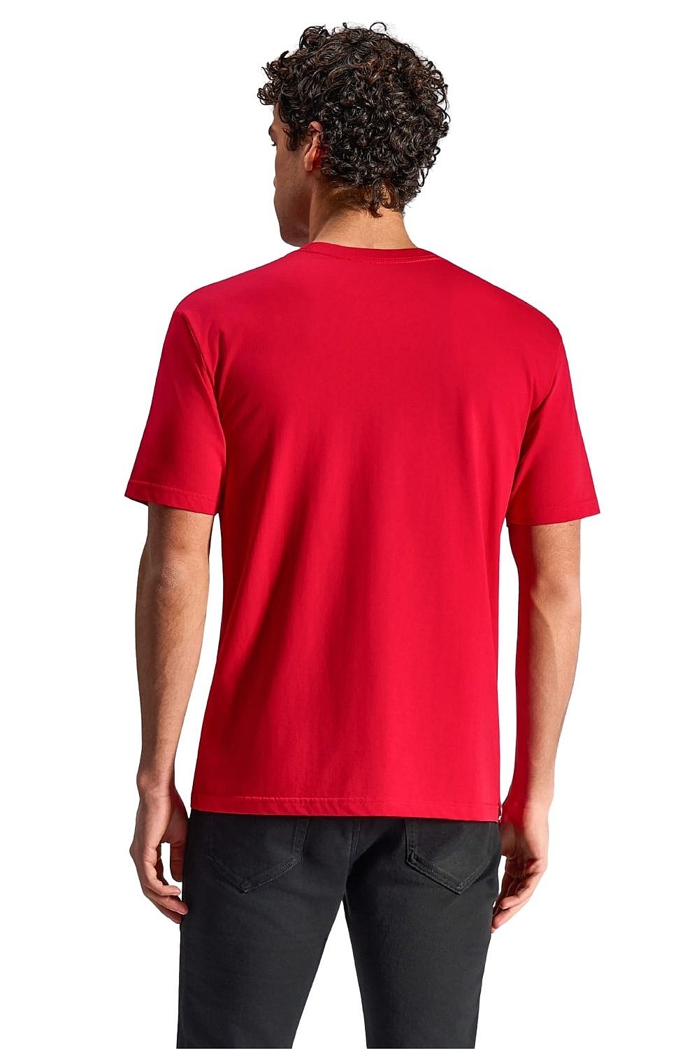 T-Shirt Alpinestars Ride 4.0 CSF - Red/Hi Vis Yellow/Black - men´s