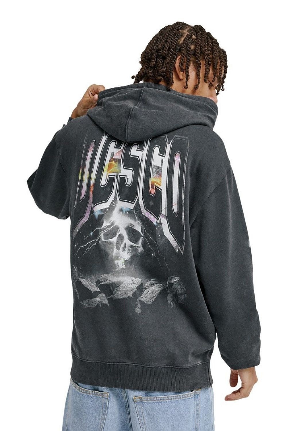sweatshirt DC Skull Storm Pullover - KVJ0/Black - men´s