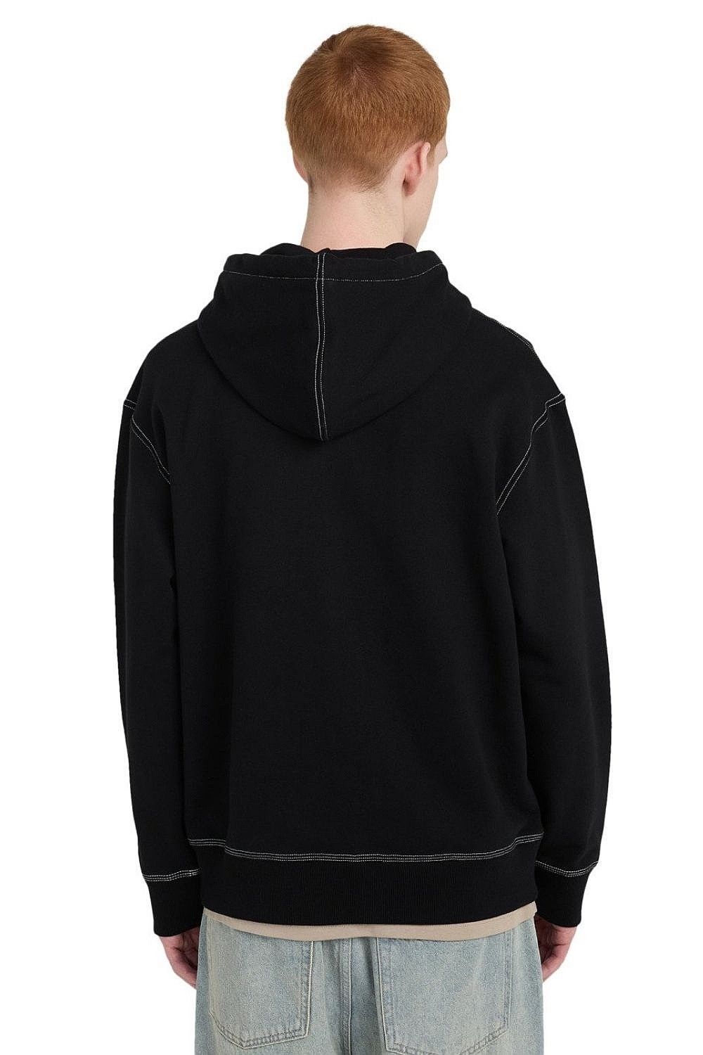 sweatshirt Element Keychain Zip - FBK/Flint Black - men´s