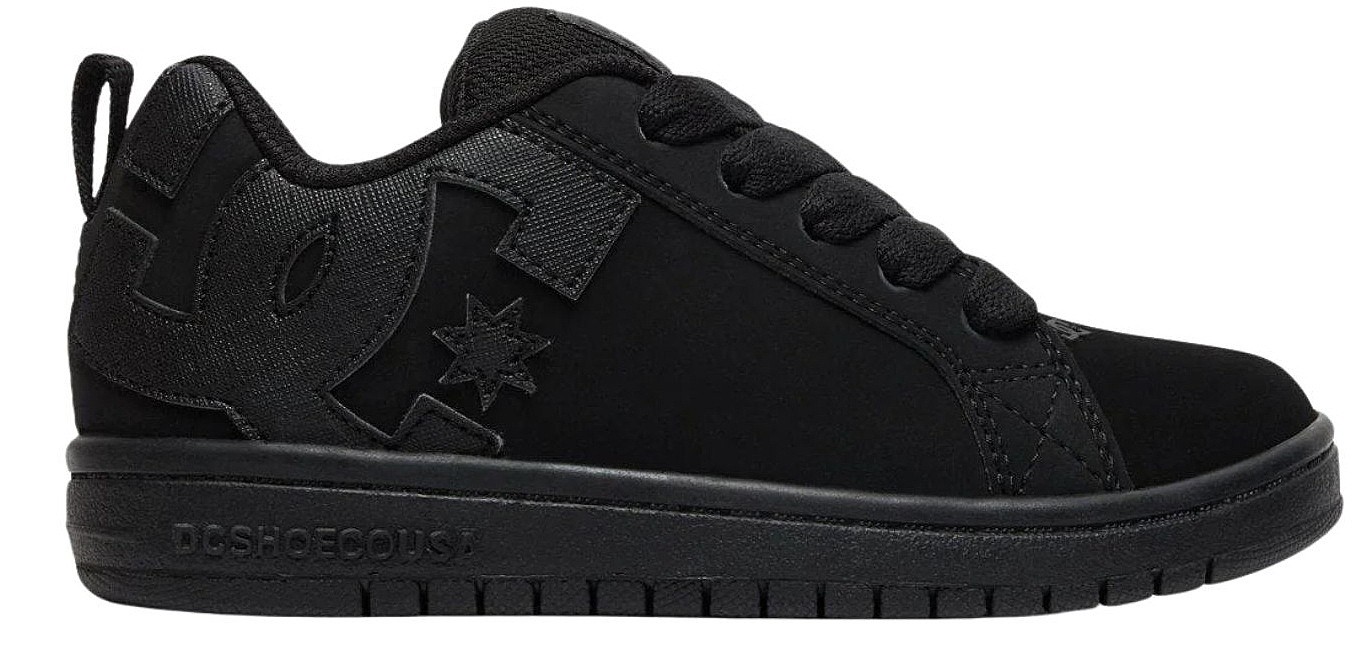 shoes DC Court Graffik - BB2/Black/Black - unisex junior