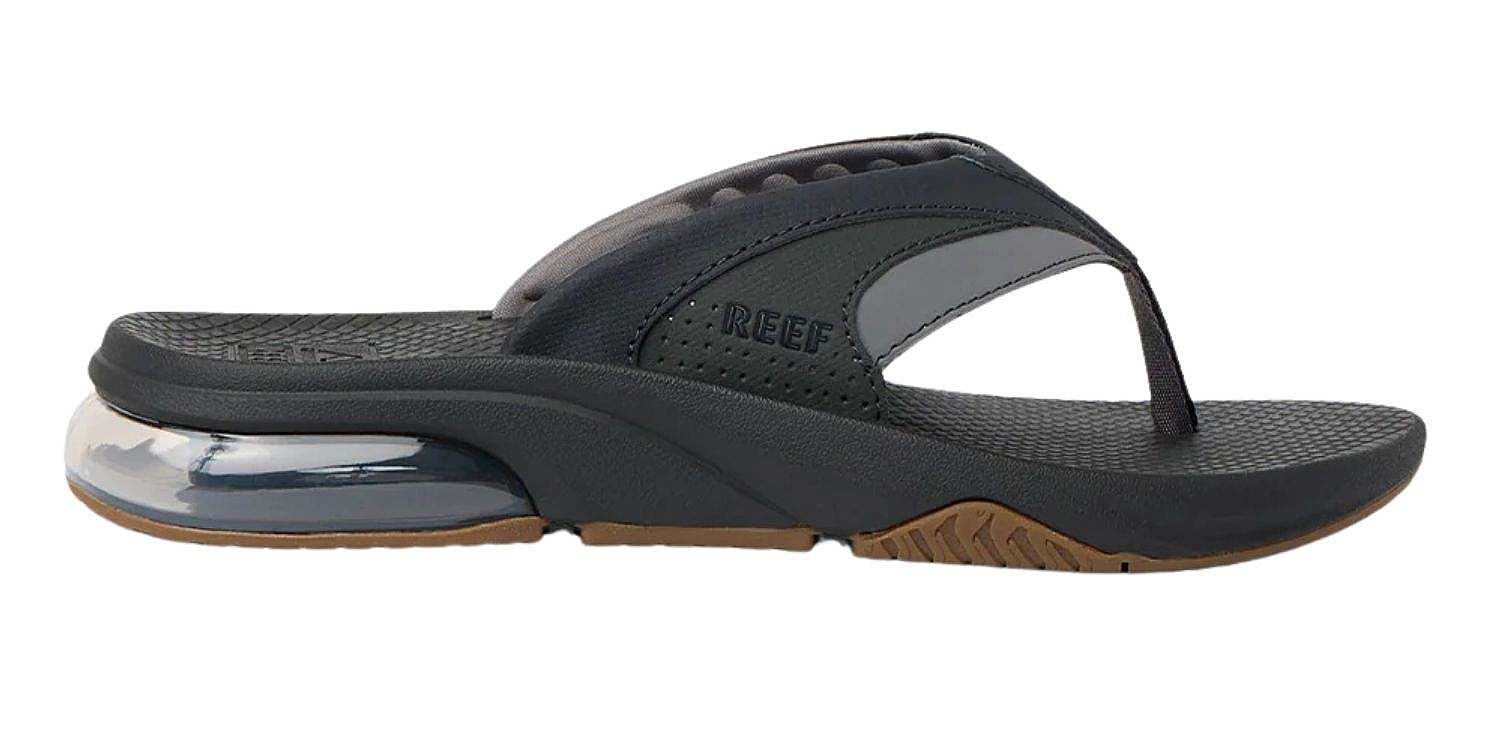 flip flops  Reef Fanning + - Black/Gum - men´s