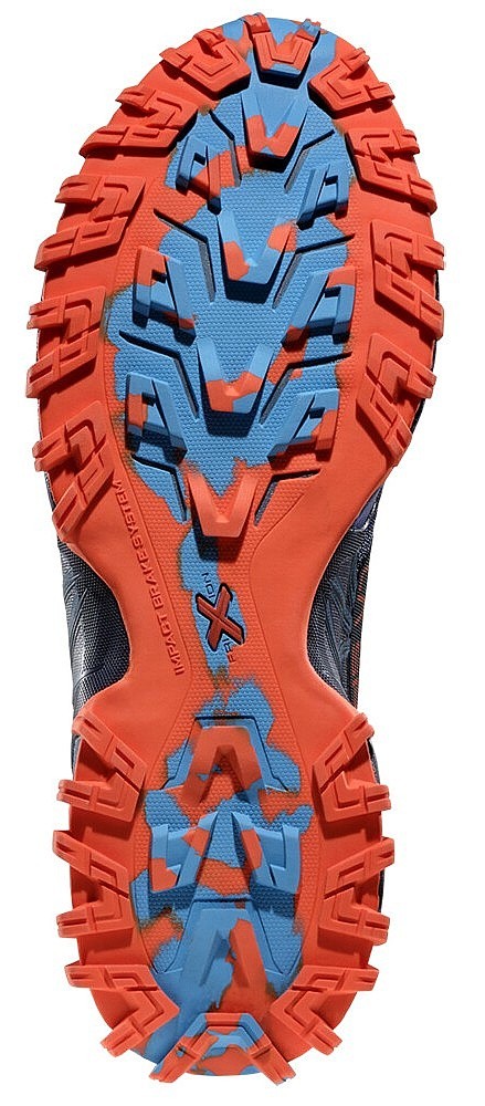 shoes La Sportiva Bushido III - Deep Sea/Cherry Tomato - men´s