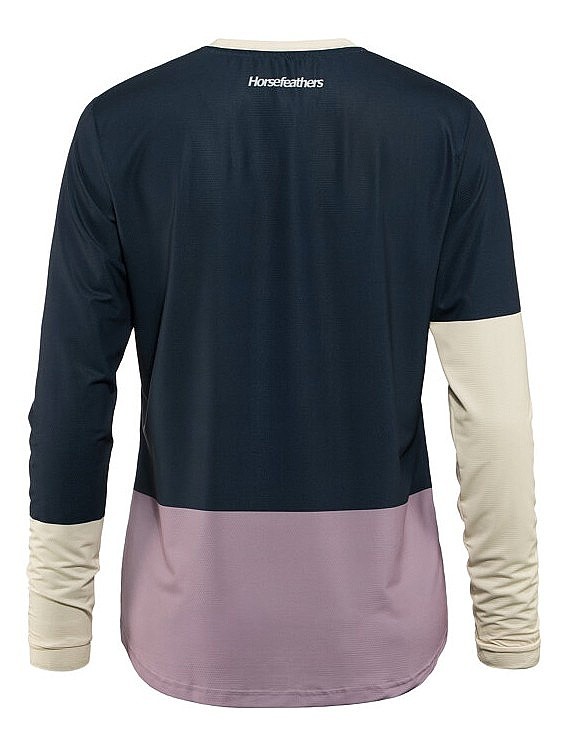 jersey Horsefeathers Quantum W LS - Indigo/Iris - women´s