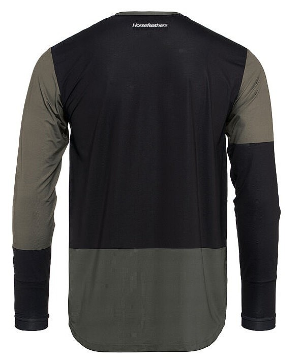 jersey Horsefeathers Quantum LS - Chimera/Walnut - men´s
