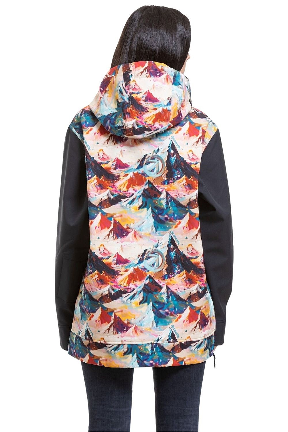 bunda Meatfly Alita - Mango Mountains/Black - women´s