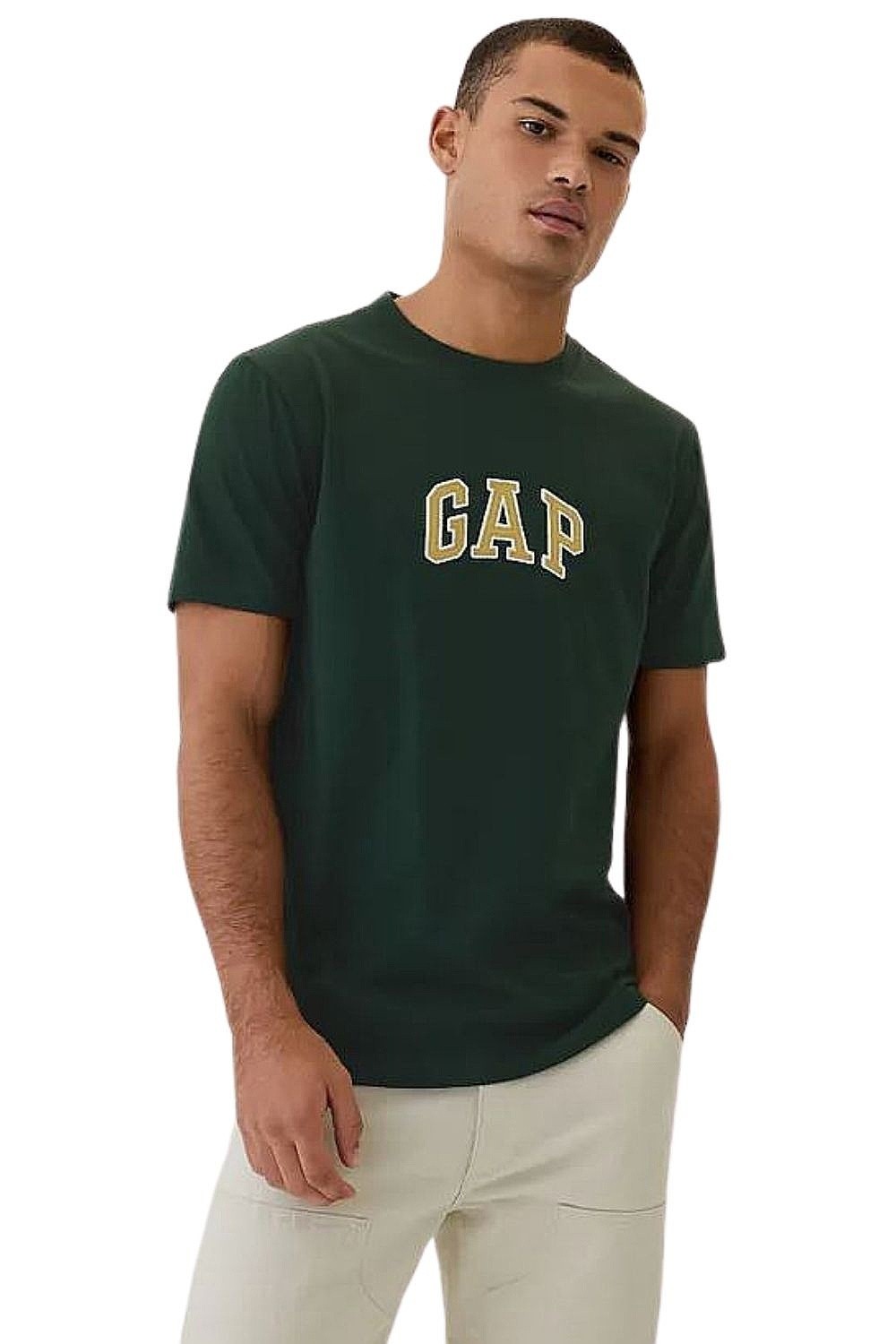 T-Shirt GAP Logo GAP New Arch - Essex Green 702 - men´s