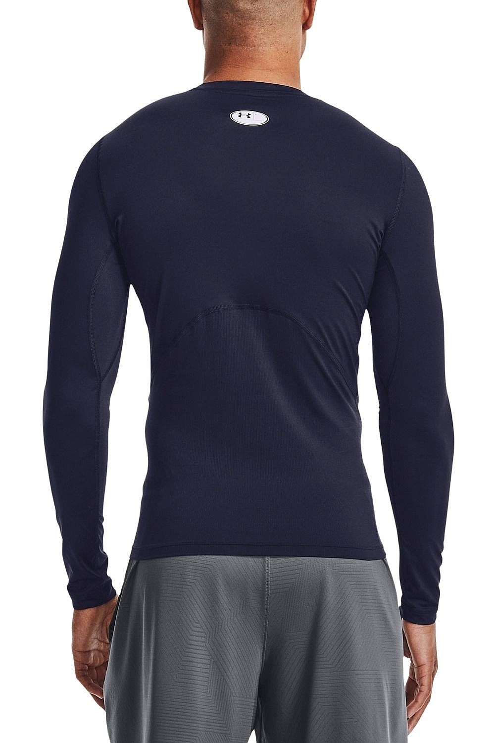 tričko Under Armour HeatGear Armour Compression LS - Midnight Navy