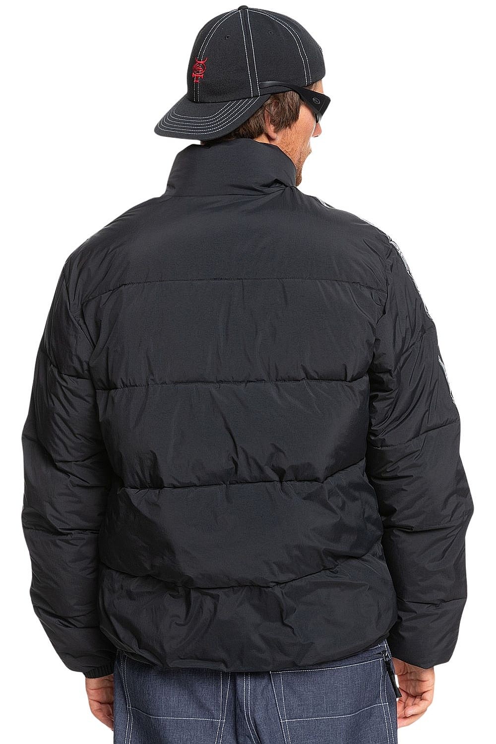 Jacke Quiksilver Puff The Dragon - KVJ0/True Black - men´s
