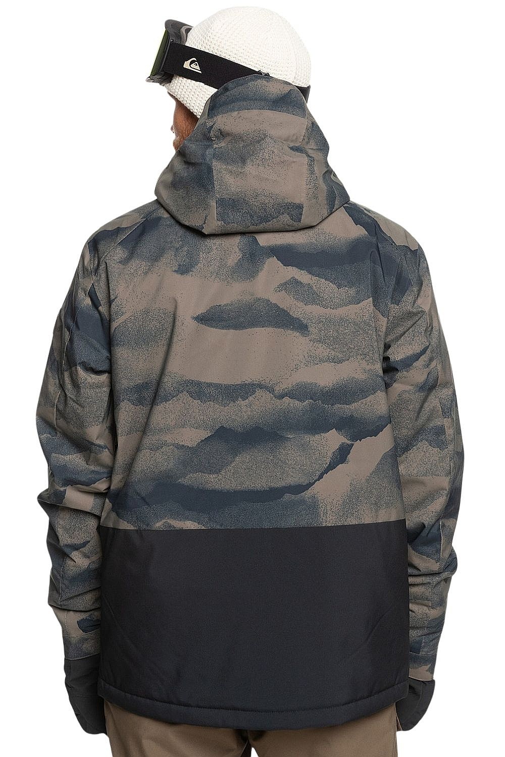 chaqueta Quiksilver Mission Printed Block - CQP1/Mountain Spray Canteen - men´s