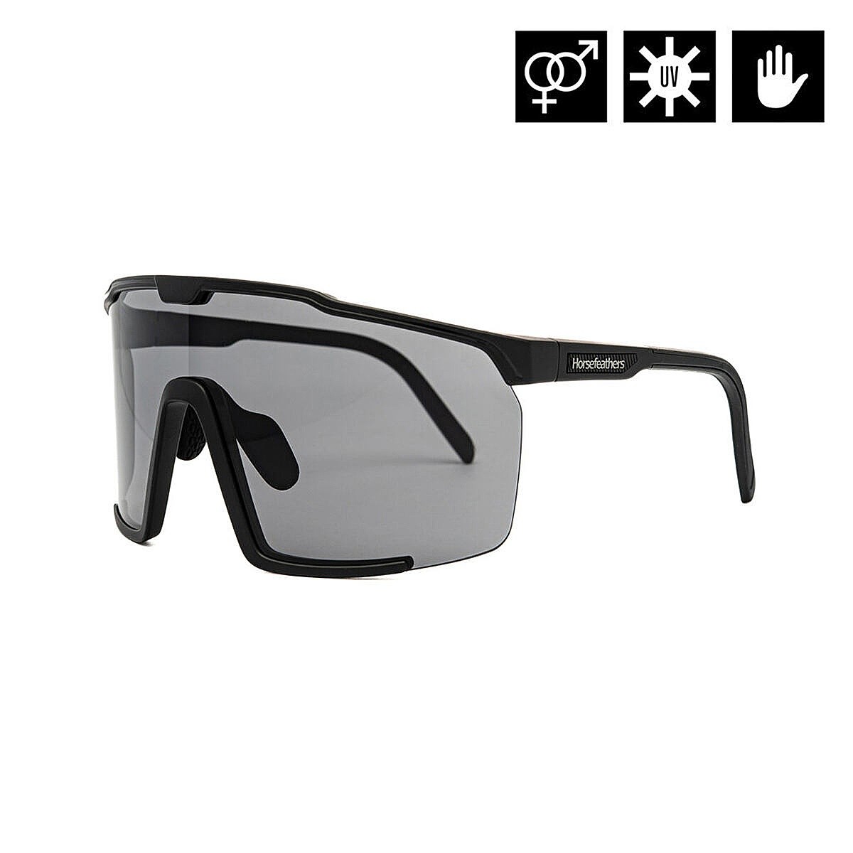 ochelari Horsefeathers Proton - Matt Black/Smoke - men´s