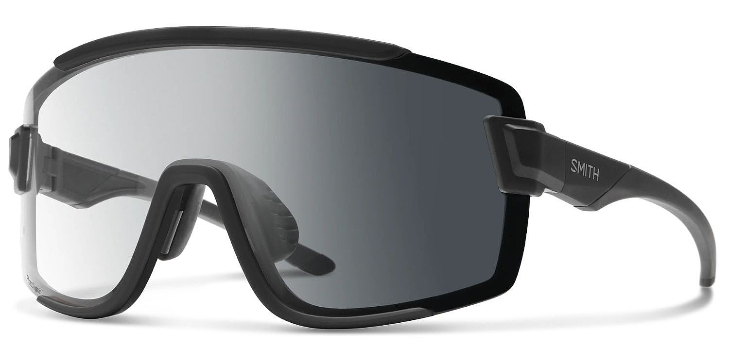 okulary Smith Wildcat - Matte Black/ChromaPop/Photochromic Clear To Gray
