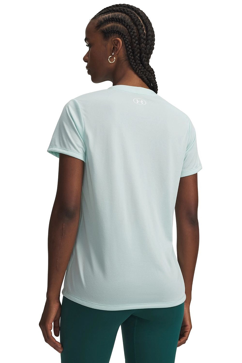 T-Shirt Under Armour Tech SSV Twist - Refresh Mint/White - women´s