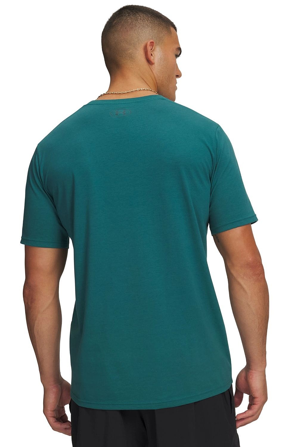 T-Shirt Under Armour Sportstyle Left Chest - Rack Green/Arden Green - men´s