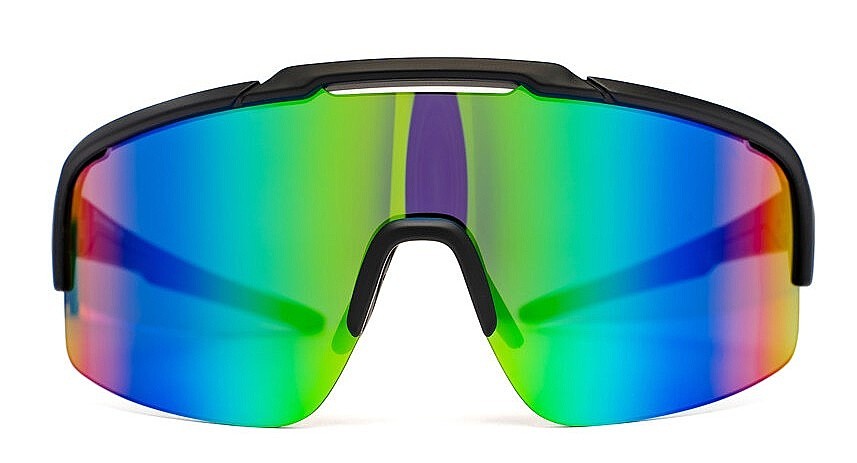 okuliare Horsefeathers Recoil - Matt Black/Mirror Green