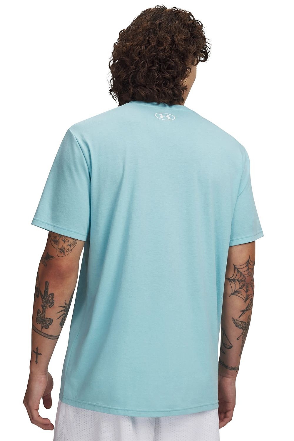 T-Shirt Under Armour Sportstyle Left Chest - Blue Haze/White - men´s