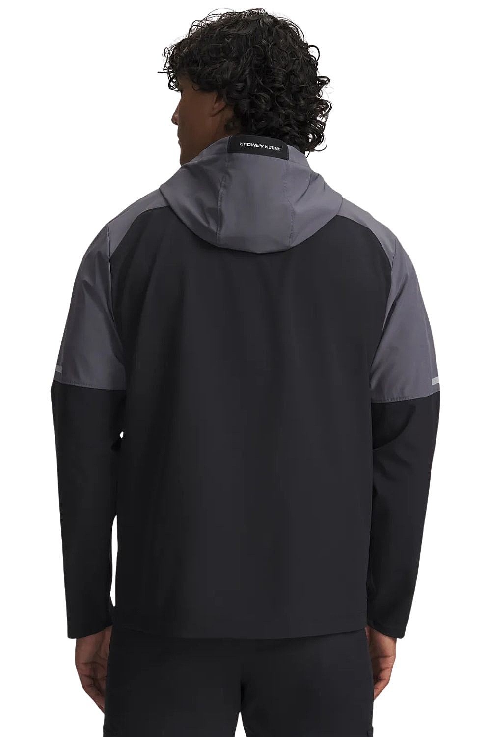 jacket Under Armour Tech Utility Woven - Black/Castlerock/Venom Red - men´s