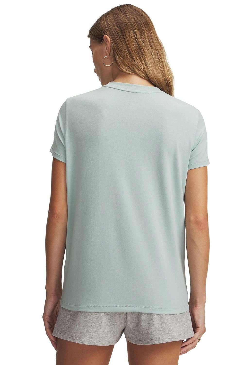 T-Shirt Under Armour Rival Core - Enamel Blue/White - women´s