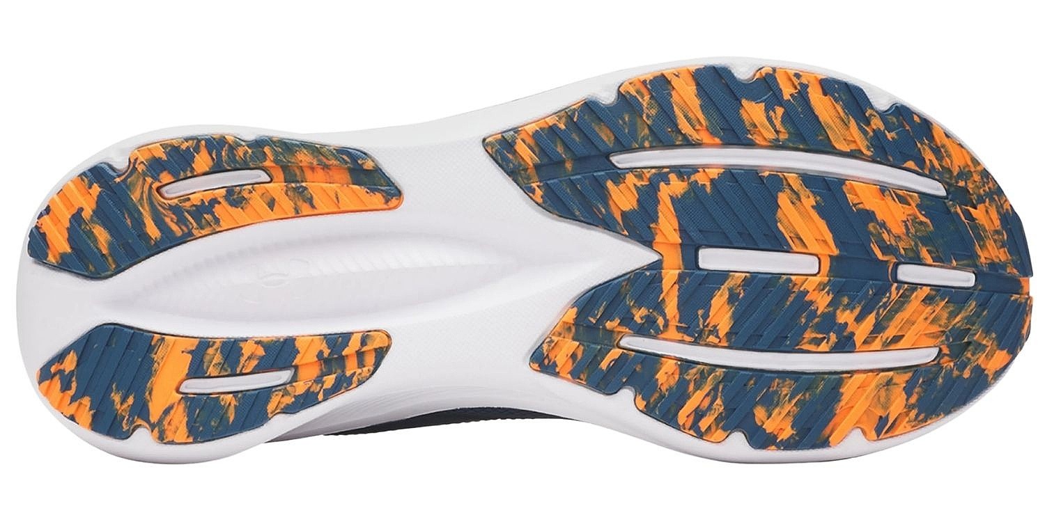 shoes Under Armour Assert 11 - Wham Blue/Solar Orange - men´s