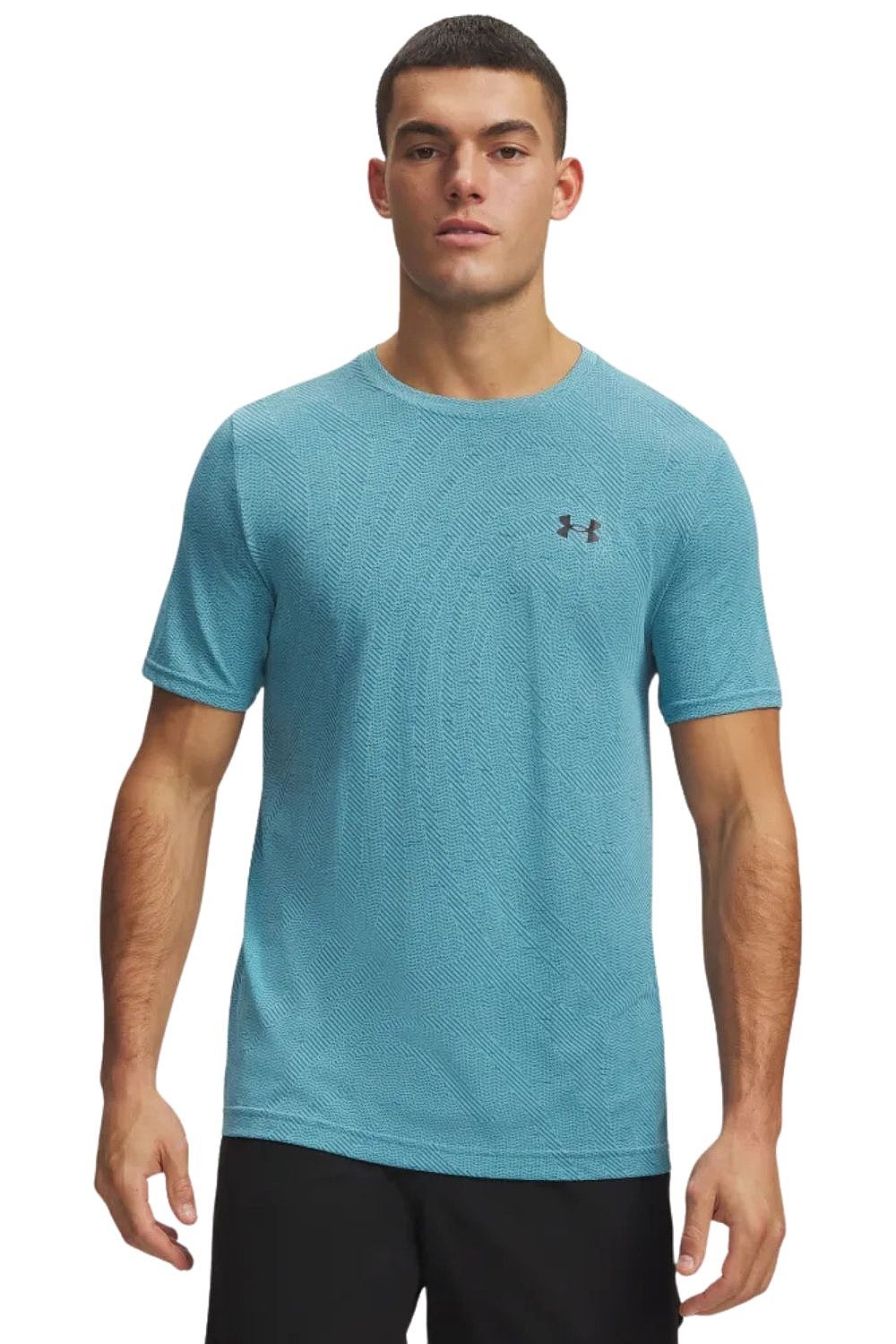 T-Shirt Under Armour Vanish Seamless - Blue Haze/Black - men´s
