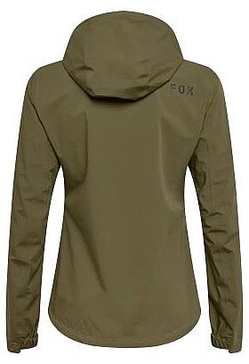 jacket Fox Ranger Water - Olive Green - women´s