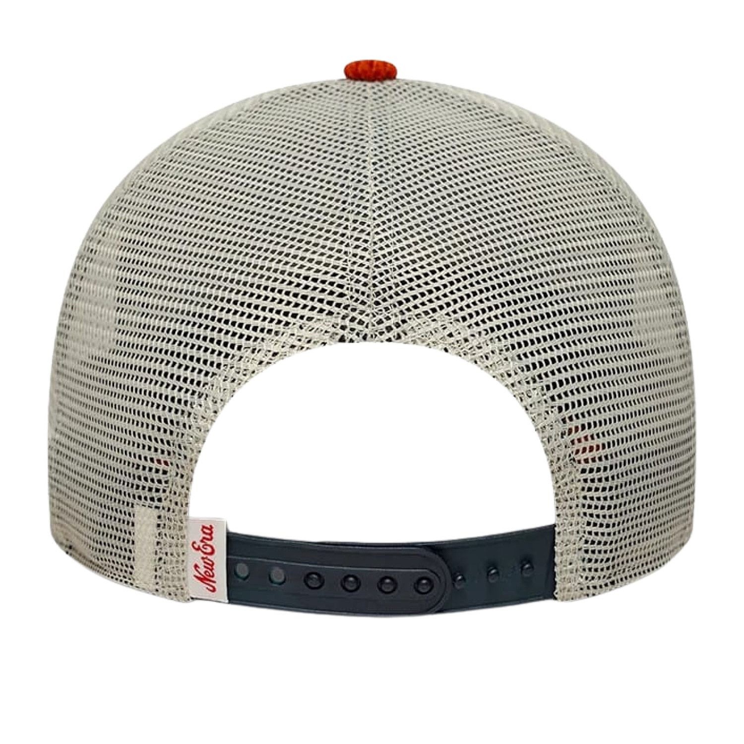 czapka z daszkiem New Era 9FO AF Patch Cord Trucker - Navy/Warm Flame - men´s