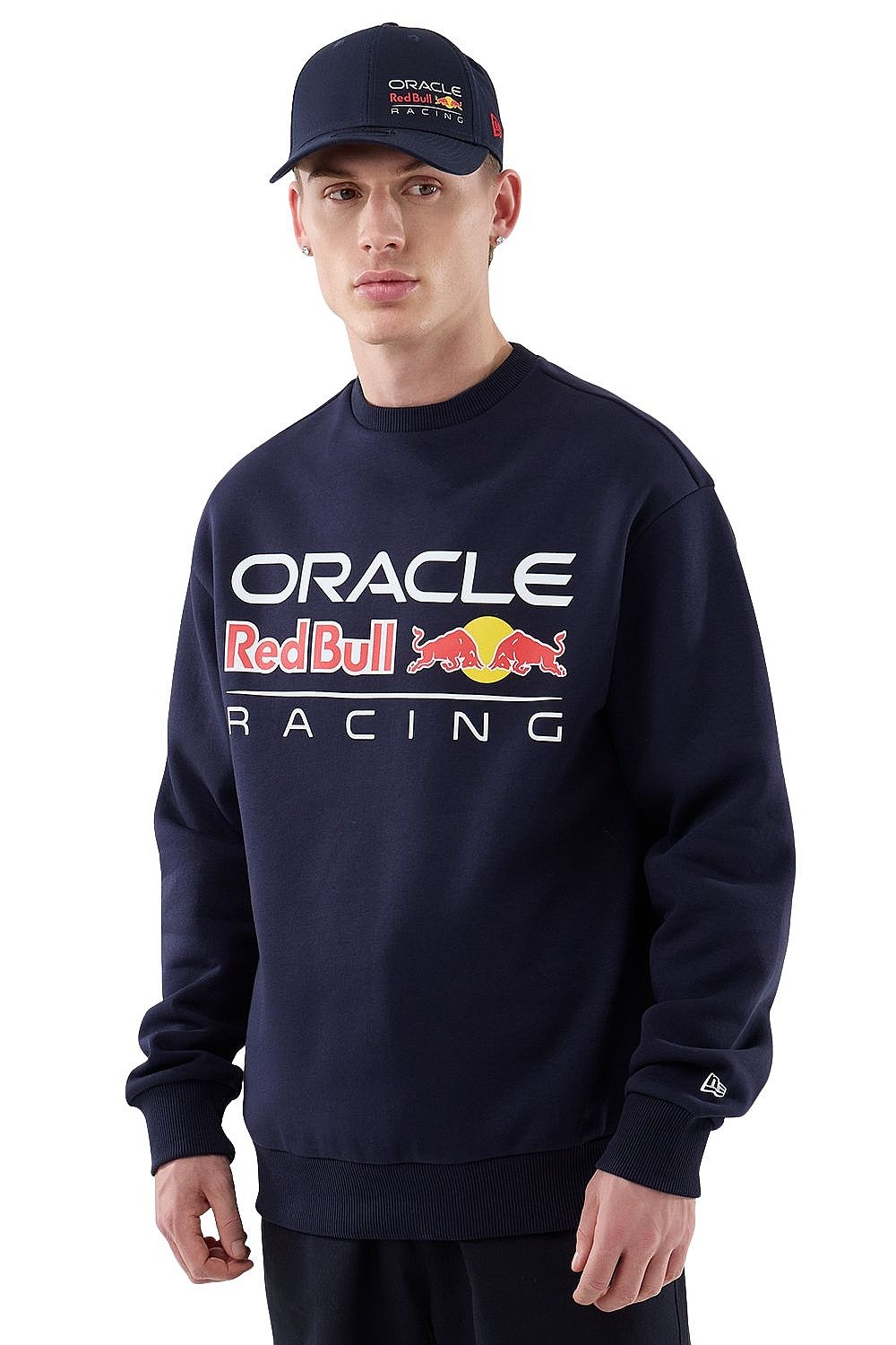 sweatshirt New Era Logo Oversize Crewneck F1 Red Bull Racing - Night Sky Navy - men´s