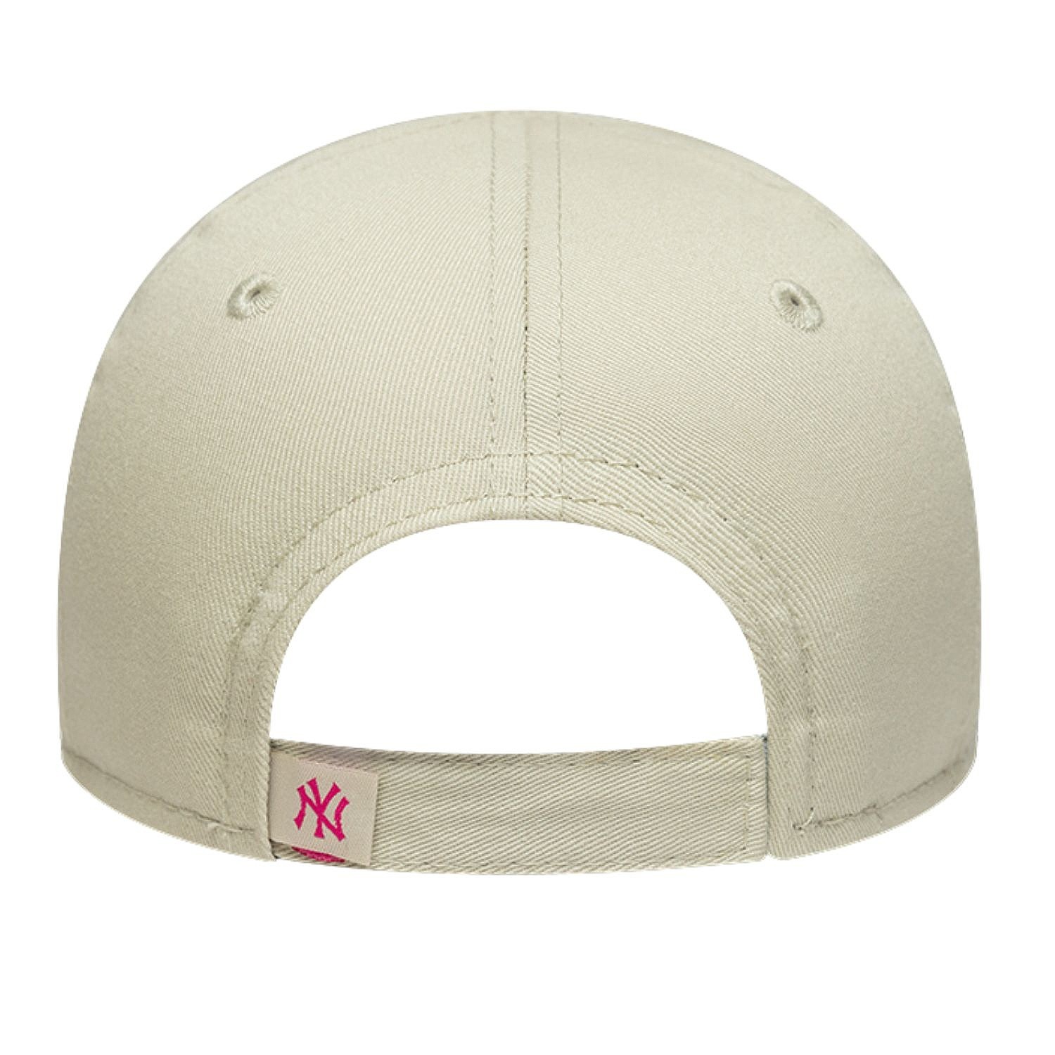 gorra con visera New Era 9FO Dino Icon MLB New York Yankees Toddler - Stone/Electric Fuchsia - kid´s
