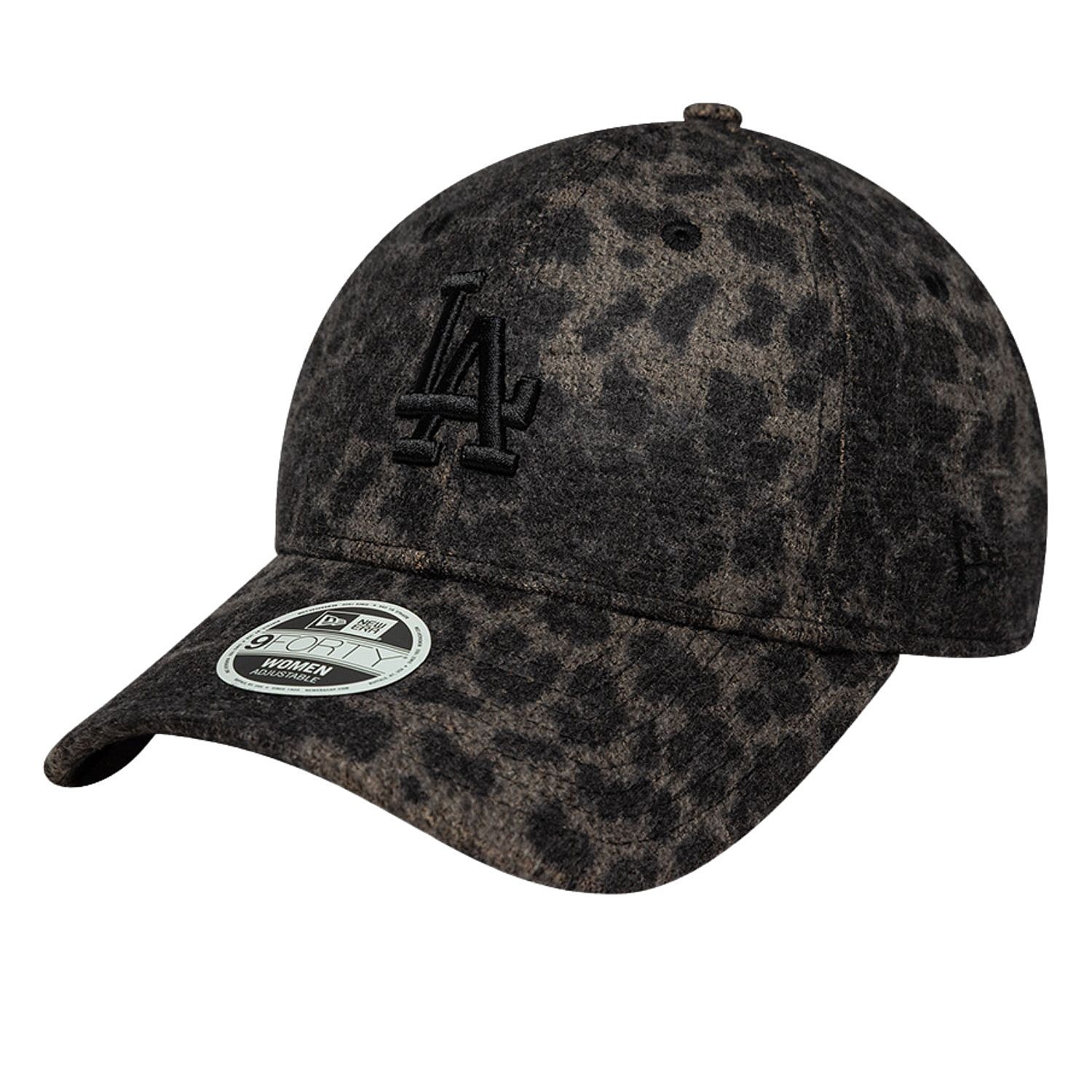 cap New Era 9FO Cosy Leopard MLB Los Angeles Dodgers - Black - women´s
