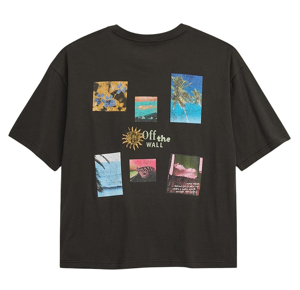 T-Shirt Vans Dreams Spill - Faded Black - women´s