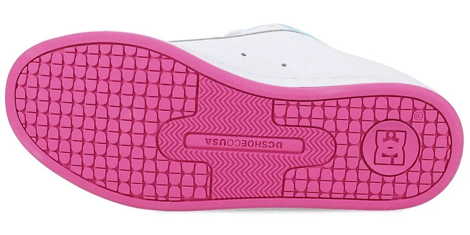 Schuhe DC Court Graffik - White/Crazy Pink/Blue - women´s