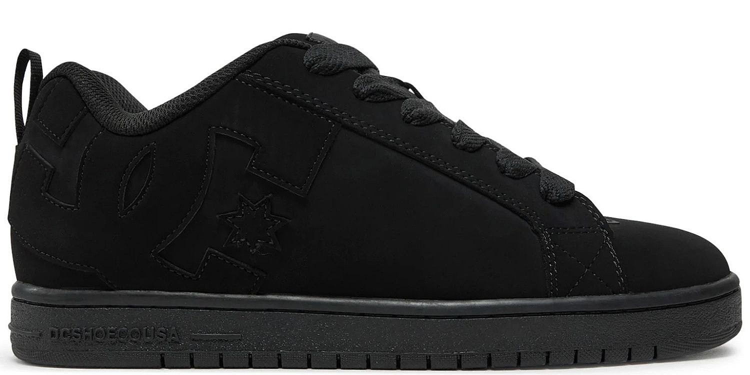 zapatos DC Court Graffik - 3BK/Black/Black/Black - men´s