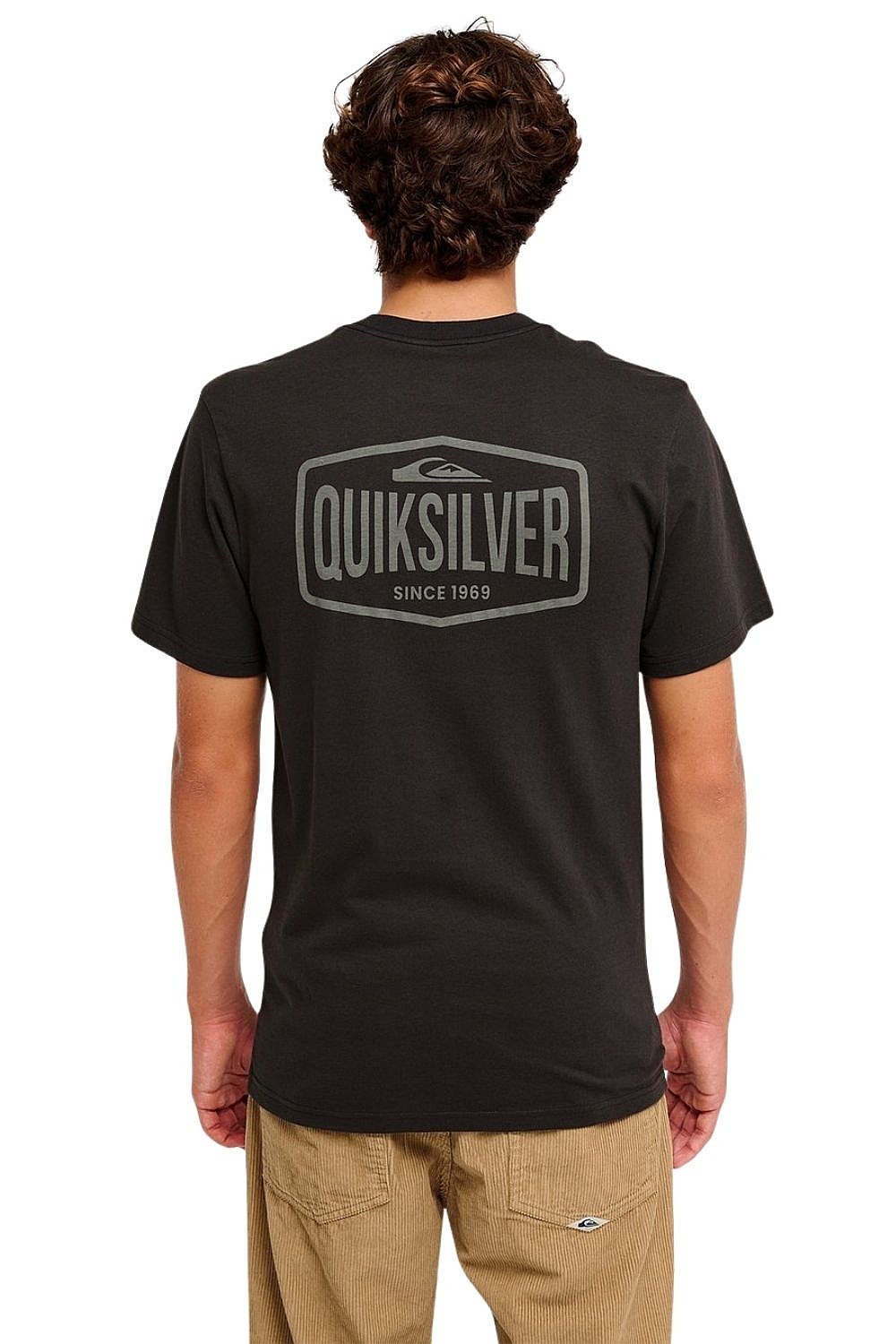 koszulka Quiksilver Ev Surf Garage - KTA0/Tarmac - men´s