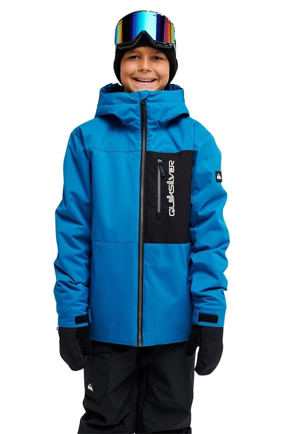 jacket Quiksilver Sycamore - BRN0/Seaport - boy´s