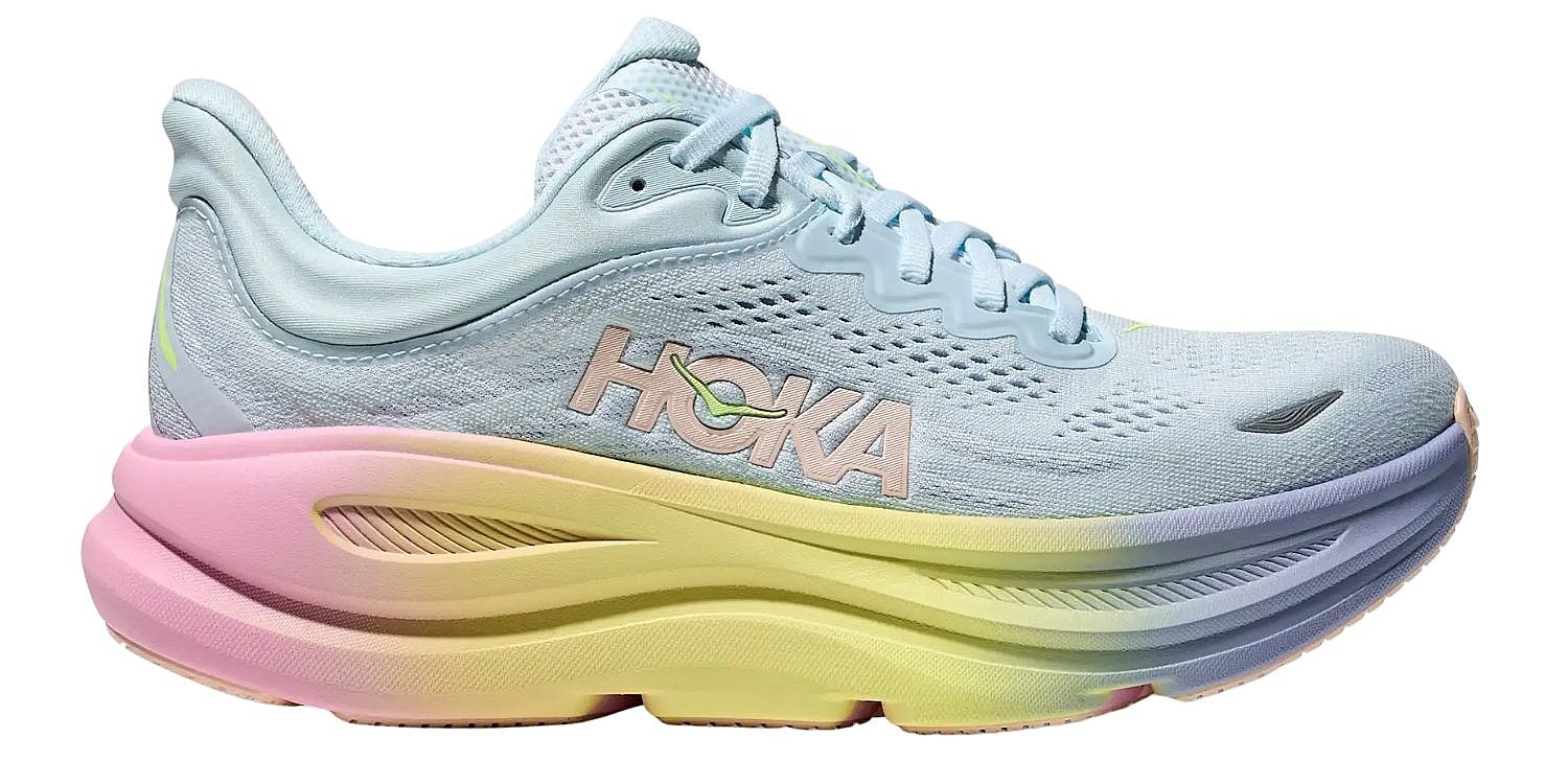 Schuhe Hoka Bondi 9 - Glimmering Blue/Overcast - women´s