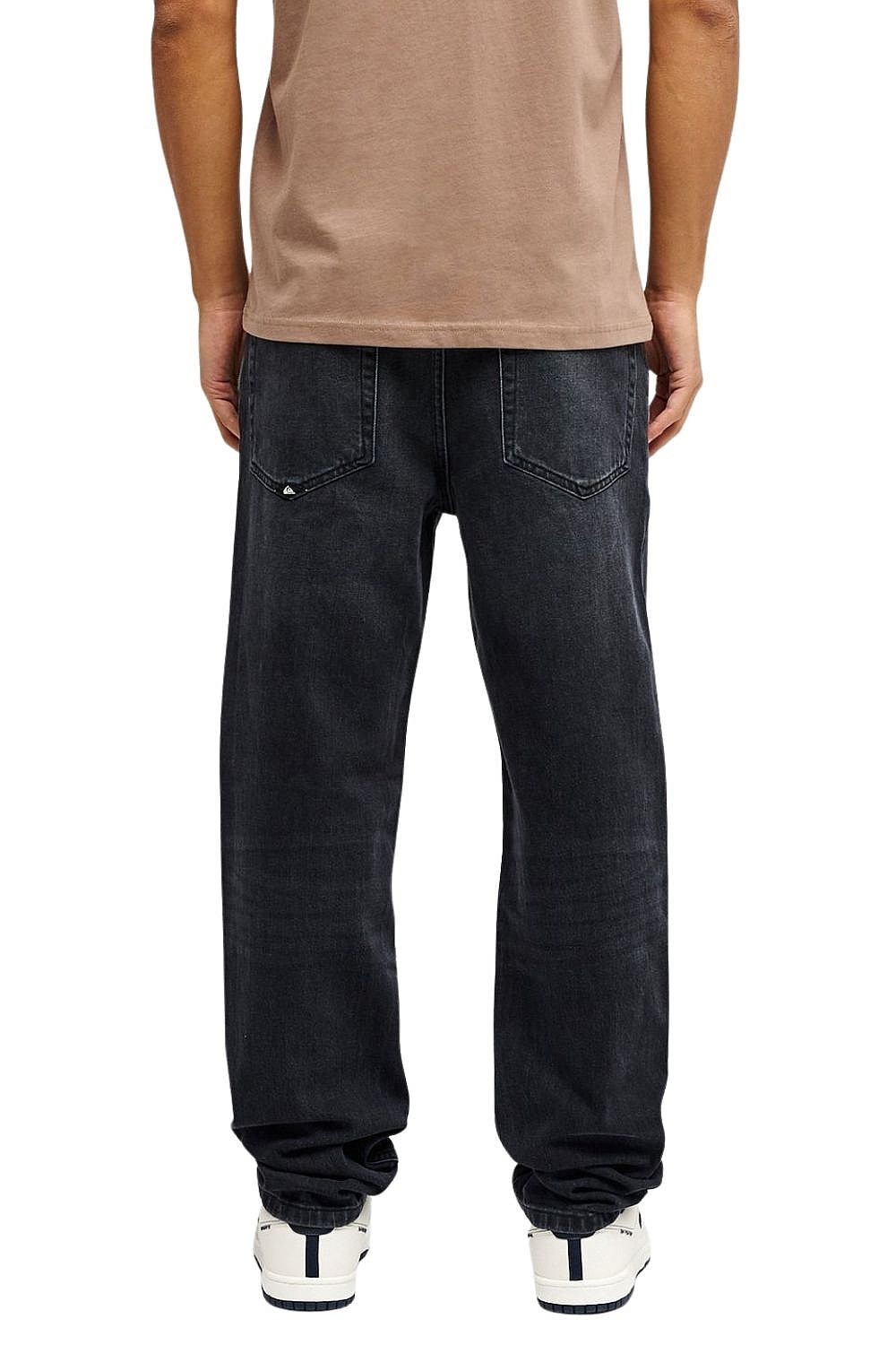 jeans Quiksilver Straight Denim - KSHW/Black Used - men´s