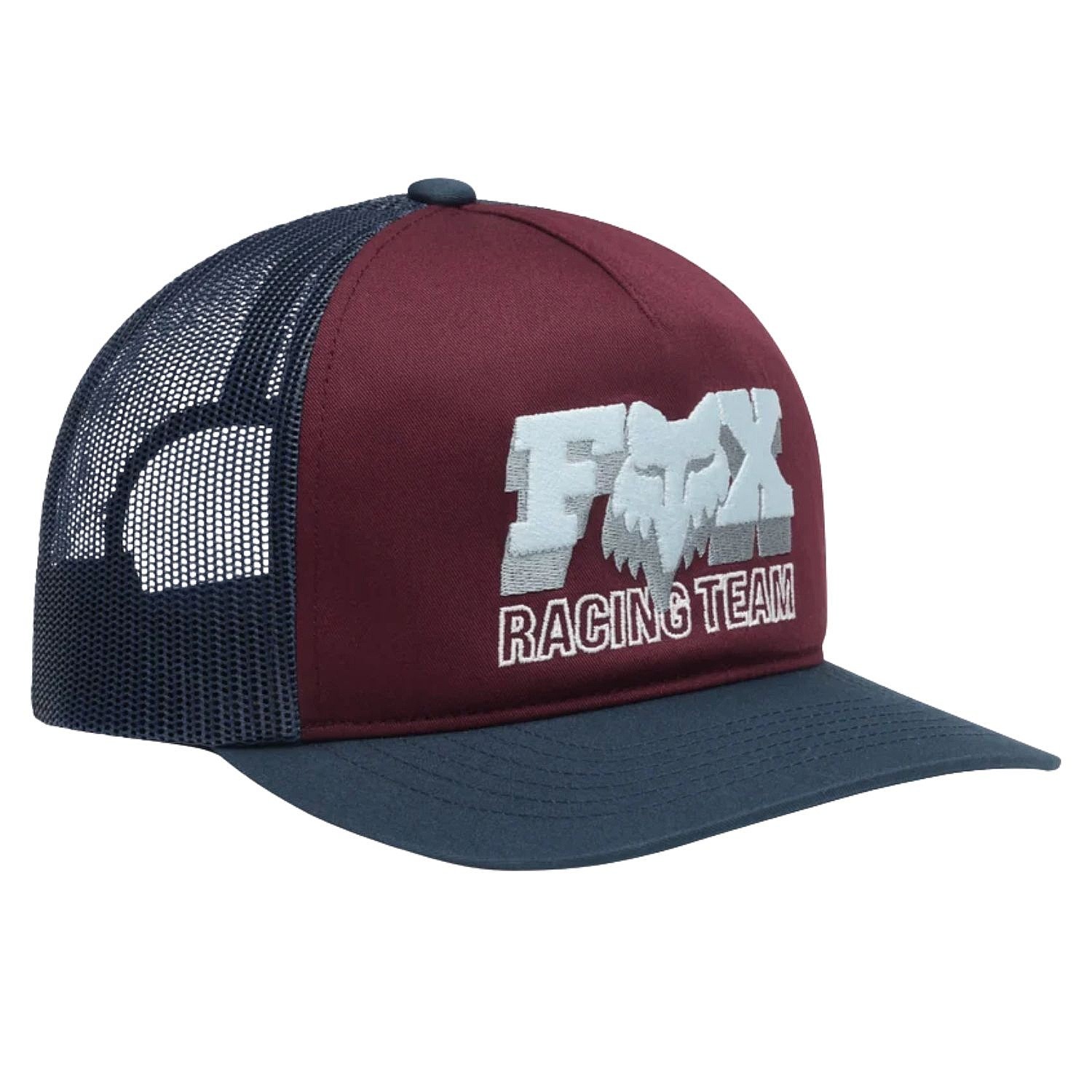 cap Fox Coldpress Snapback Trucker - Dark Maroon - men´s