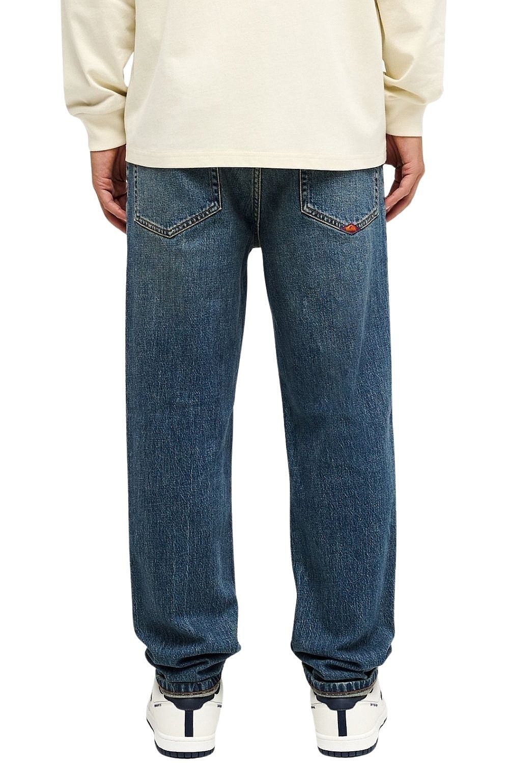 jeansy Quiksilver Straight Denim - SZLW/Stone Dirty - men´s