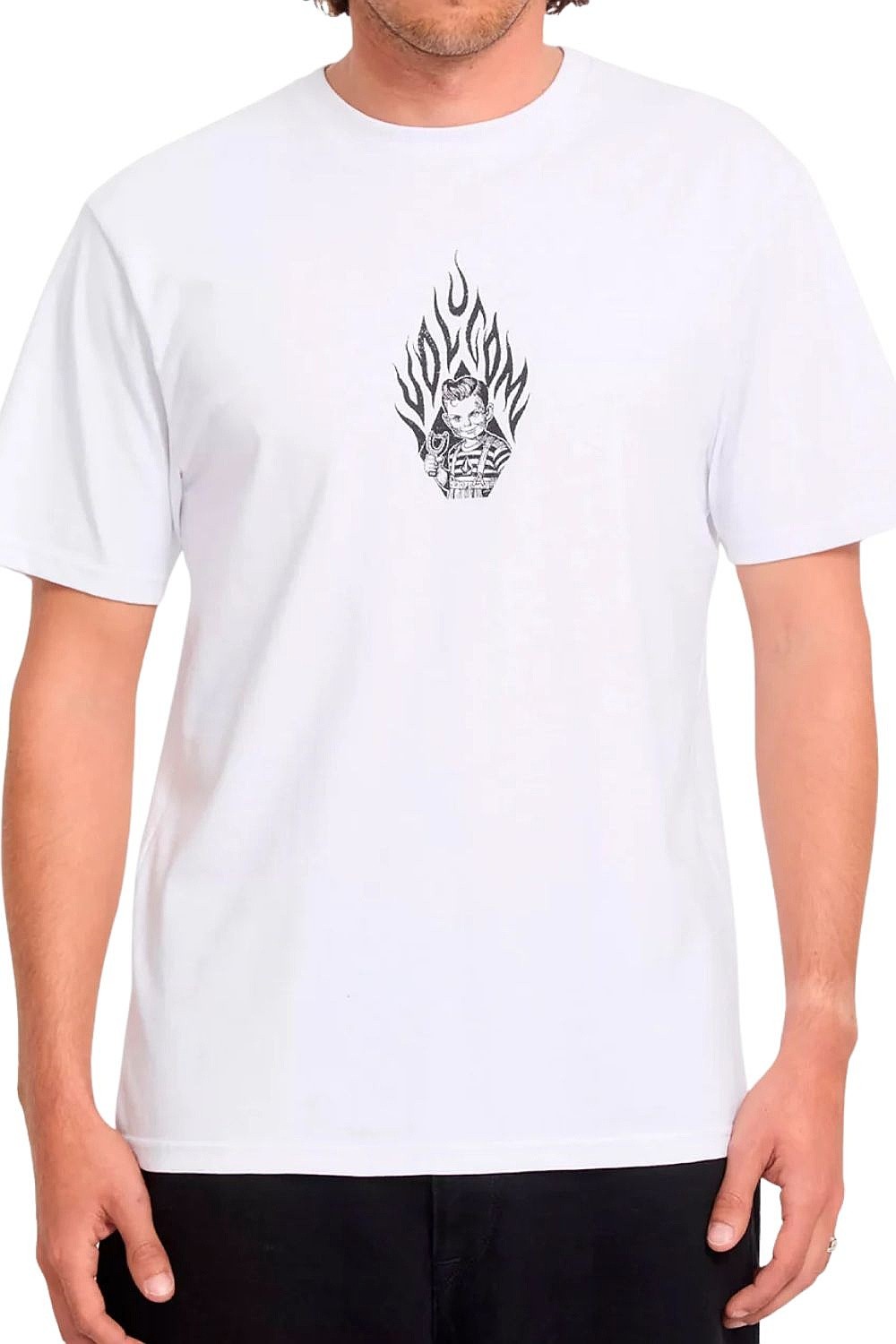linne Volcom Firecar - White - men´s