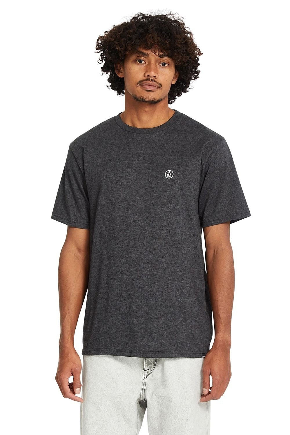 T-Shirt Volcom Circle Blanks - Heather Black - men´s