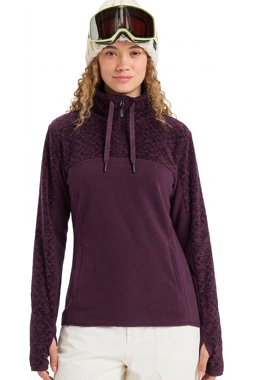 sweatshirt Roxy Sayna - PSJ0/Blackberry Wine - women´s